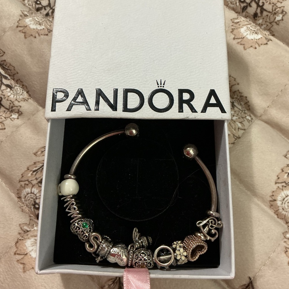 Pandora Silver Charm Bracelet